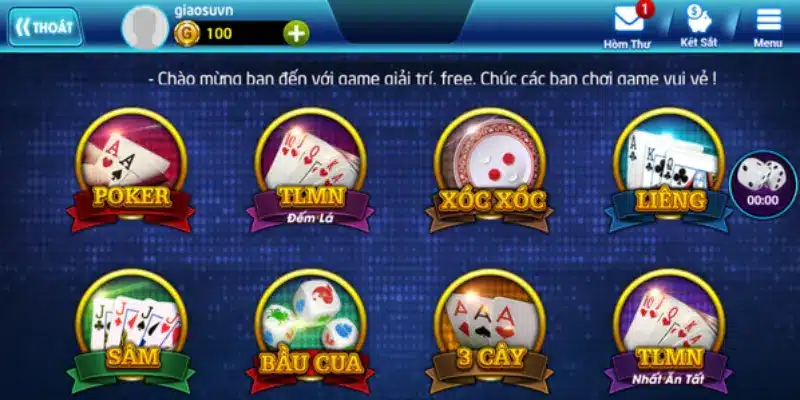 Hệ thống game bài uy tín đa dạng, phong phú tại BK88