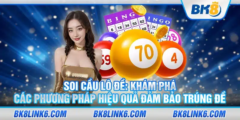 Soi cầu lô đề: Khám phá các phương pháp hiệu quả đảm bảo trúng đề